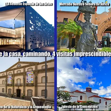 아파트 Cruz De Tenerife, Acogedor, Centrico, Garaje